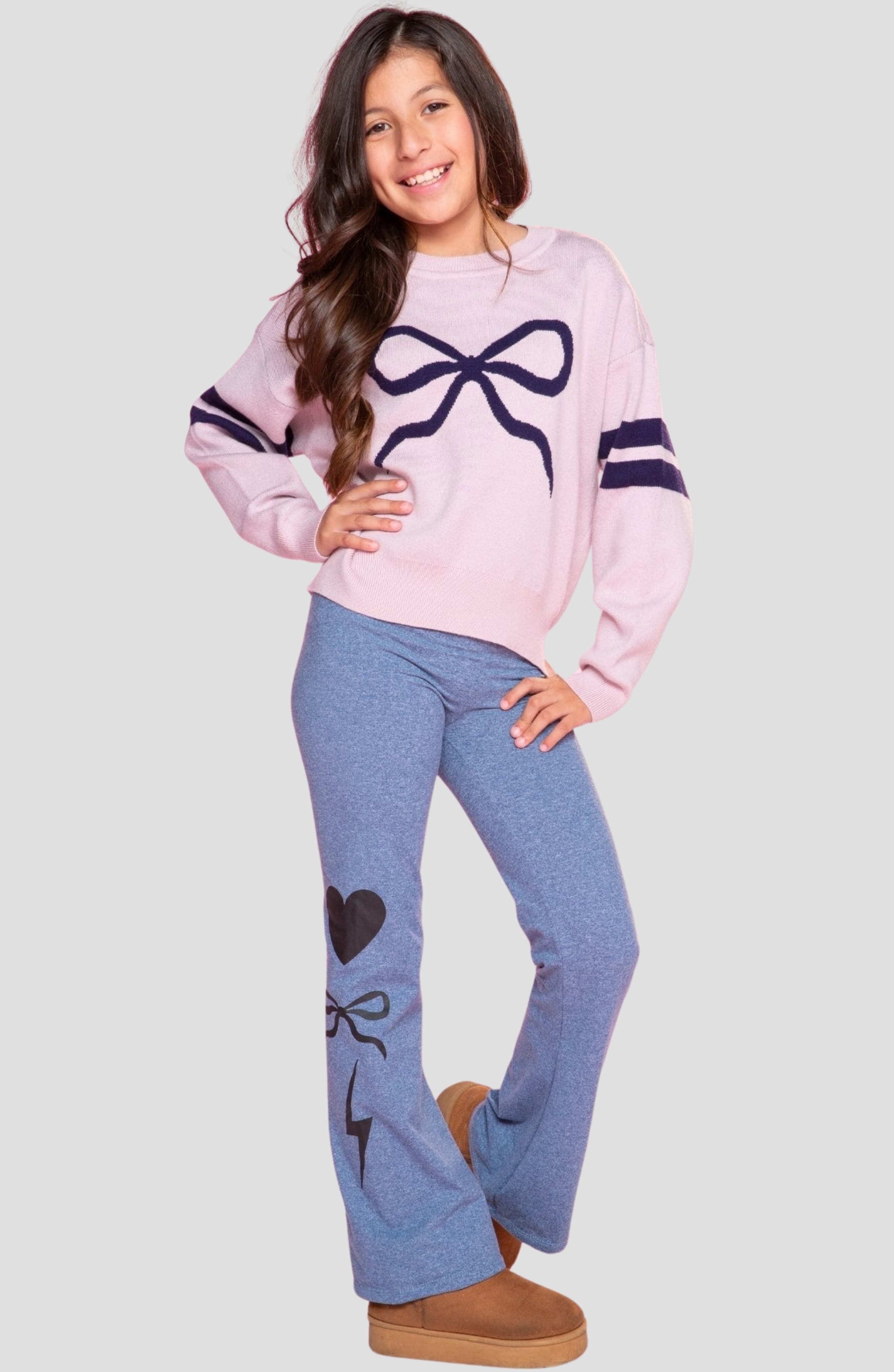 PixieLane Kids' Heart Graphic Sweater | Nordstromrack