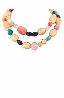 Chunky Layered Pebble Necklace