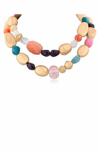 Chunky Layered Pebble Necklace