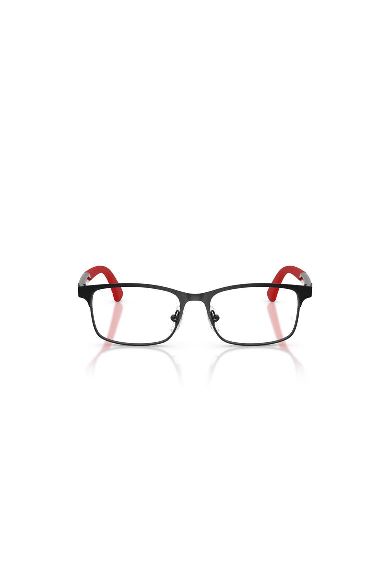 48mm Rectangle optical glasses, Alternate, color, Black
