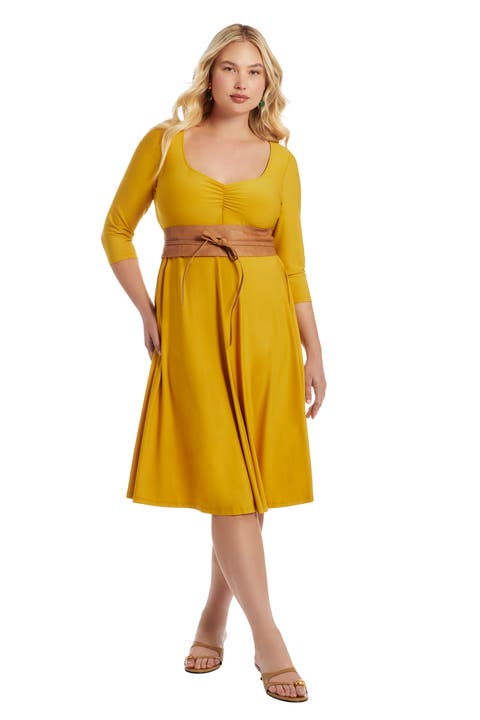 Sweetheart Swing Dress (Plus)