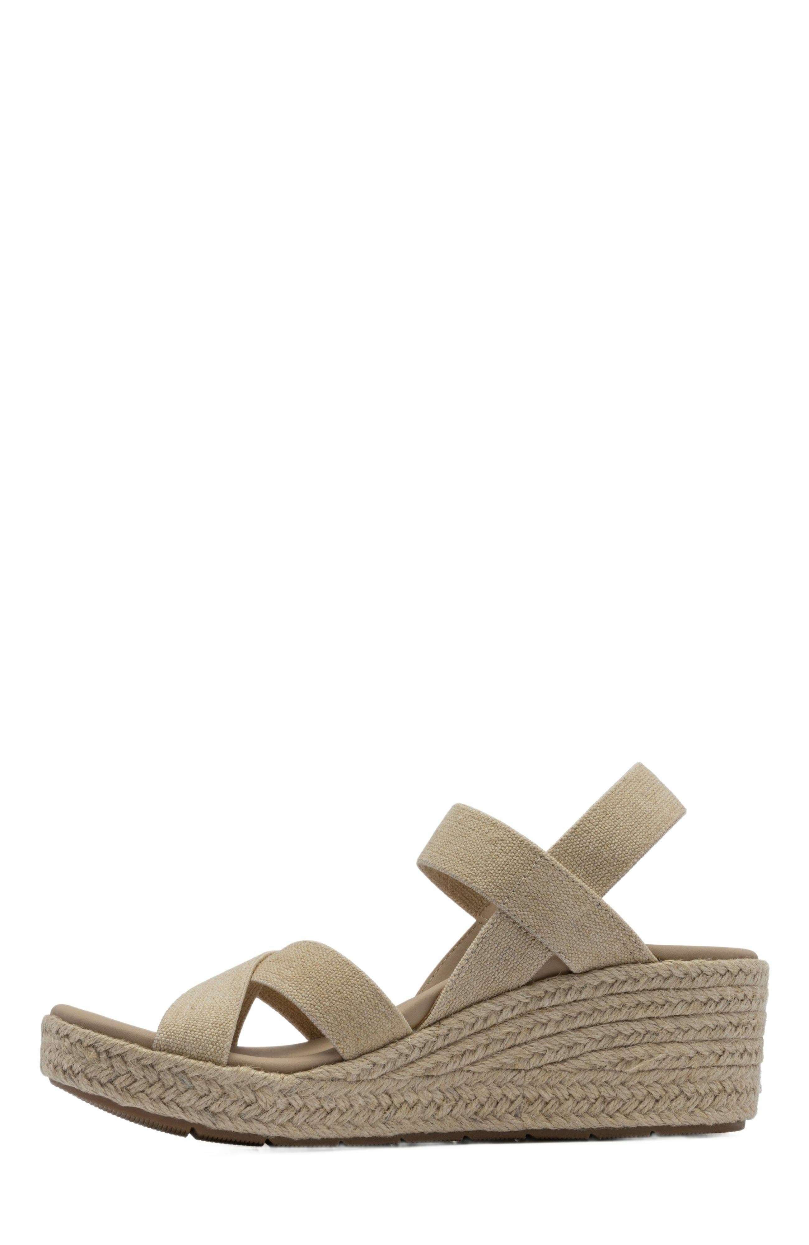 ABEO Riviera Stretch Sandal, Alternate, color, Linen - Regular