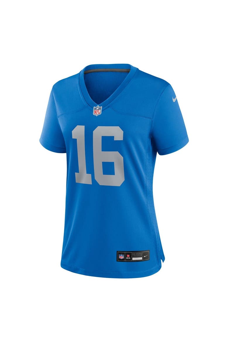 Women's Nike Jared Goff Blue Detroit Lions Alternate Game Jersey, Alternate, color, Blue