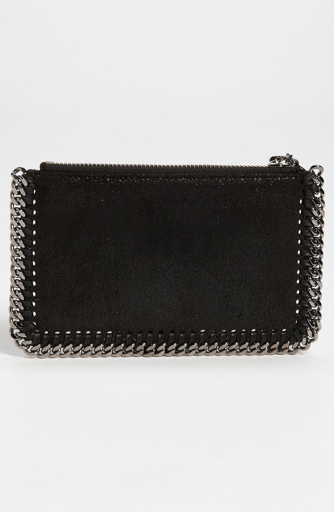 Stella McCartney 'Falabella' Shaggy Deer Wristlet, Alternate, color, 
