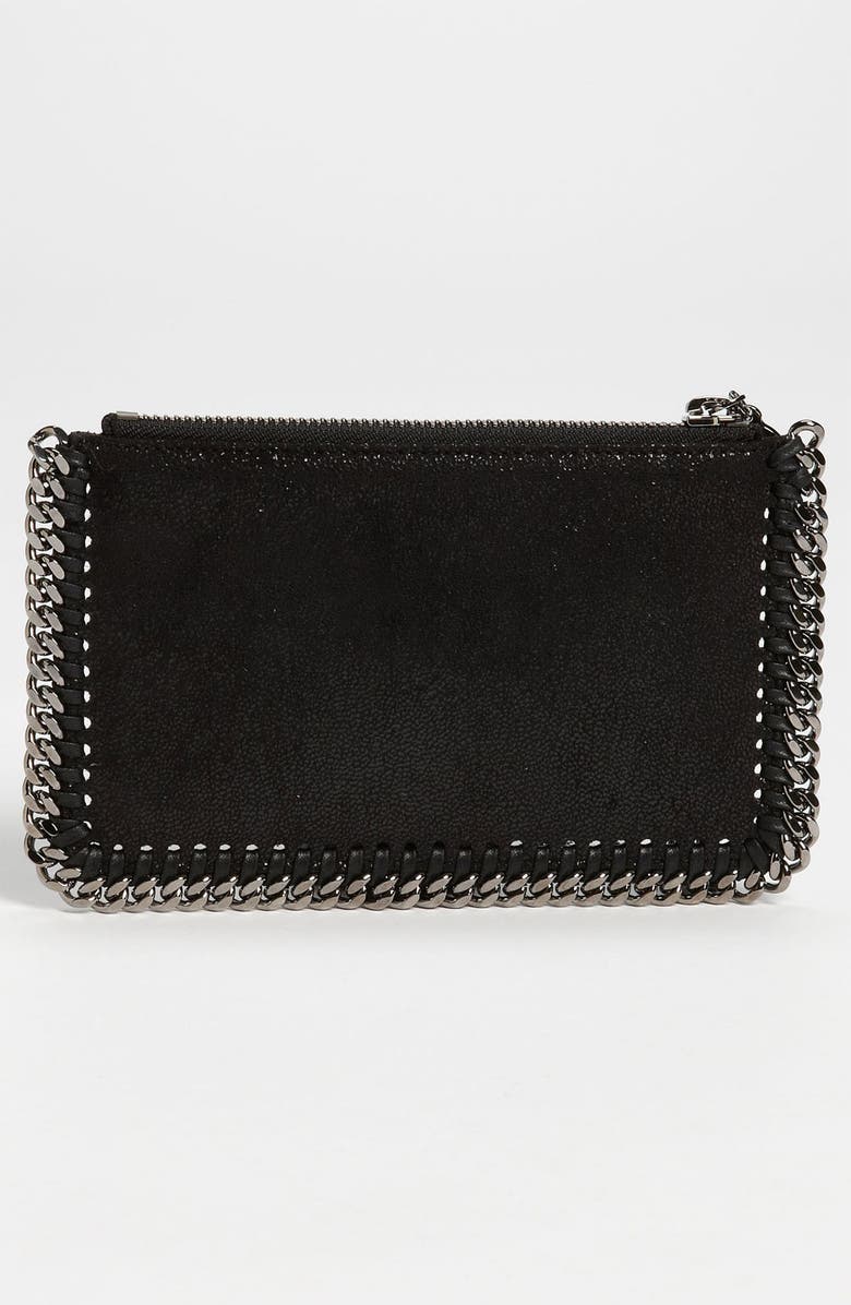 Stella McCartney 'Falabella' Shaggy Deer Wristlet, Alternate, color,