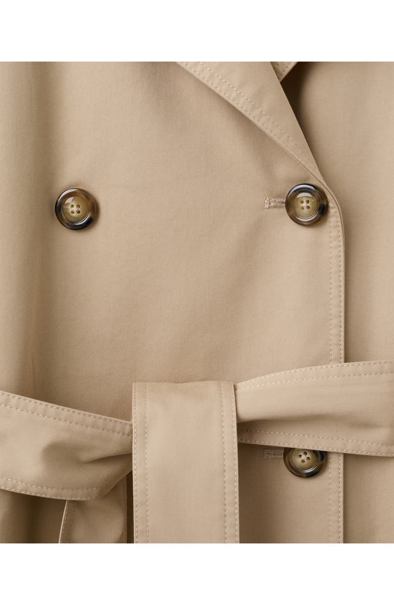 MANGO Angela Belted Trench Coat, Alternate, color, Beige