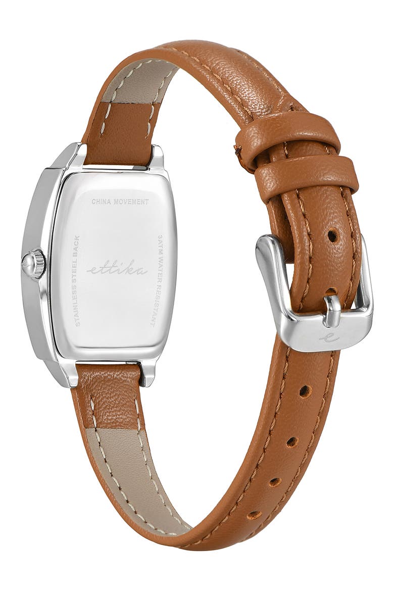 Timeless Texture Watch, Alternate, color, COGNAC AND SILVER