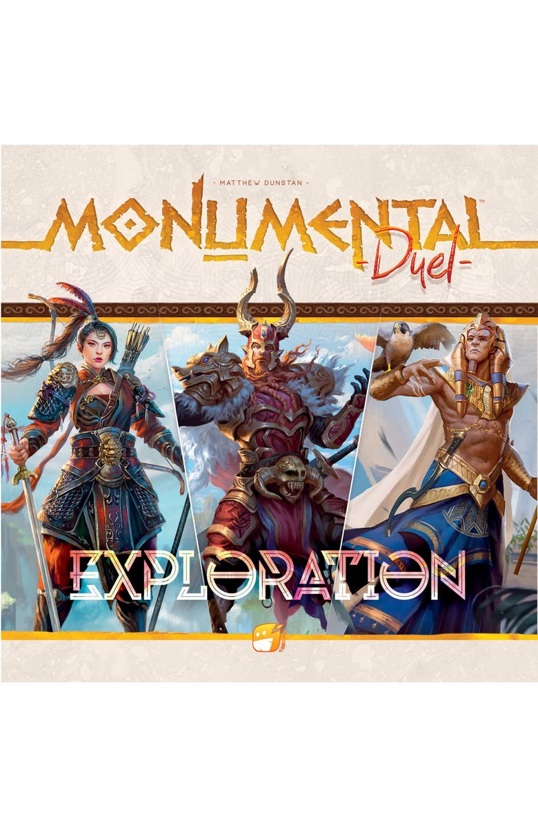 Funforge Monumental Duel Civilization Deckbuilding Board Game, Ages 10+, Alternate, color, Multicolored