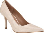 GUESS Prindy Croc Embossed Pump