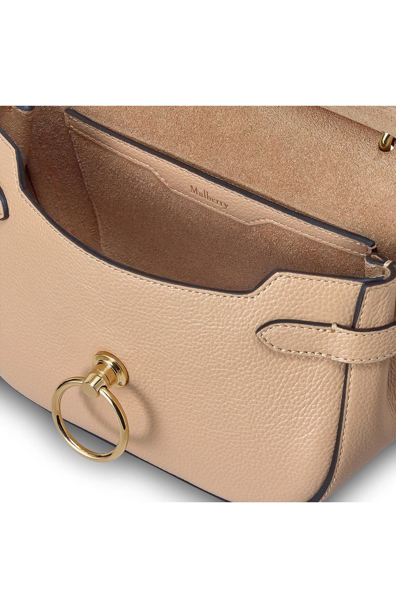 Mulberry Small Amberley Leather Satchel, Alternate, color, Crumpet