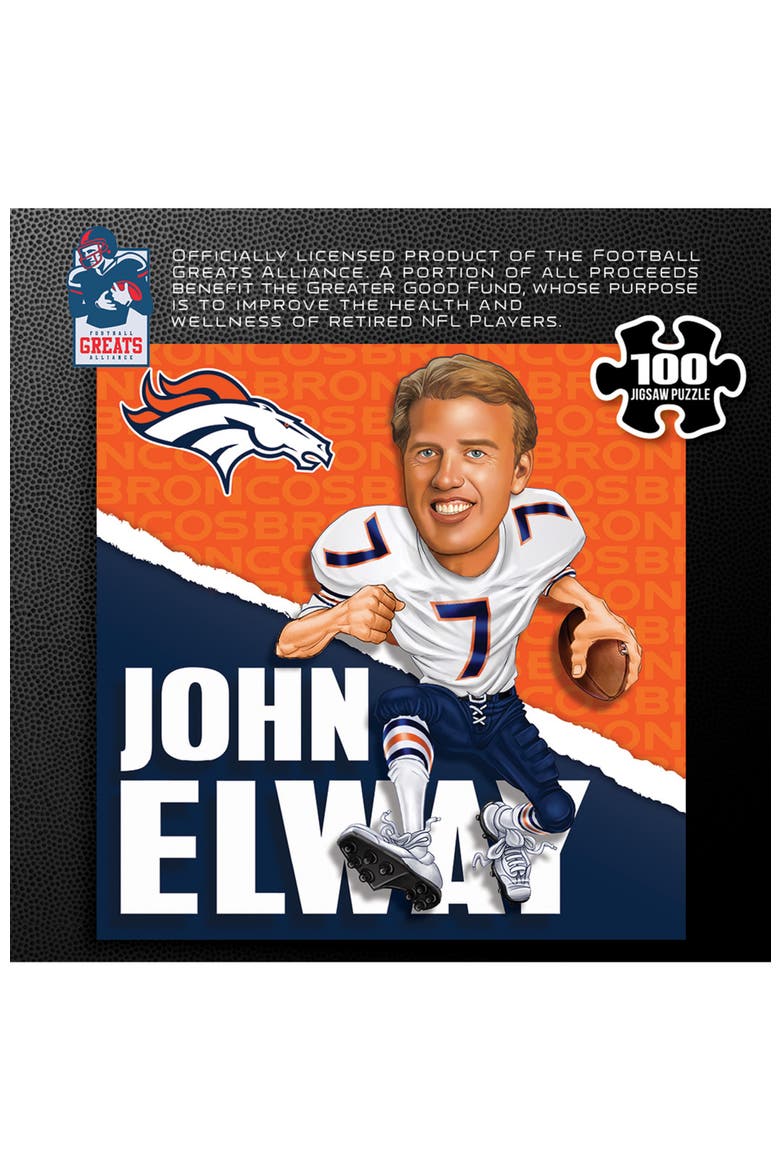 Broncos John Elway 100 Piece Puzzle, Alternate, color, Multicolor