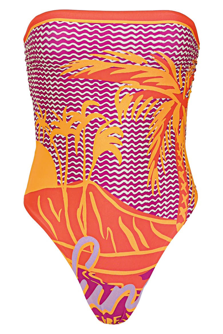 Dream Ohana Reversible One-Piece Swimsuit, Alternate, color, PURPLE