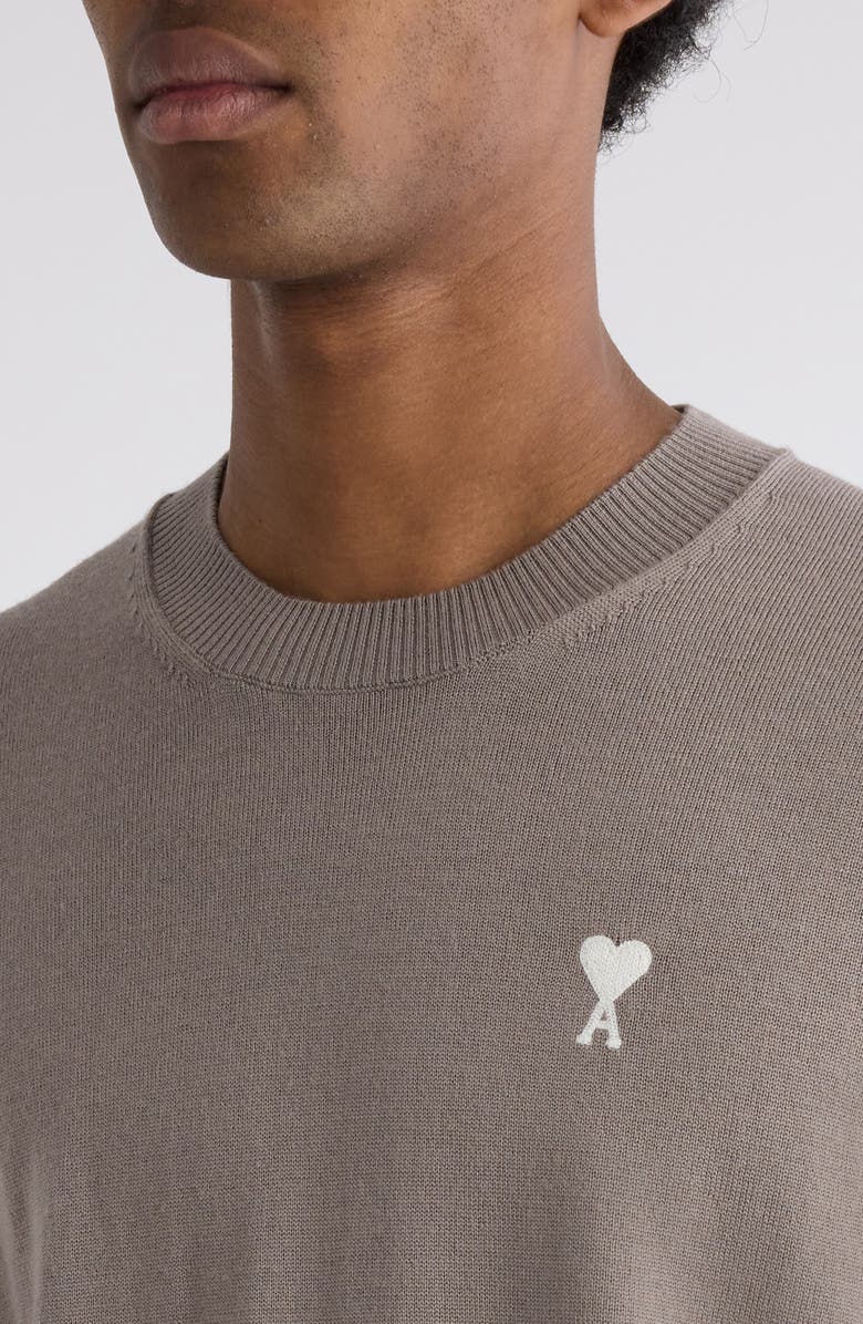 AMI PARIS Ami de Coeur Wool Sweater, Alternate, color, 