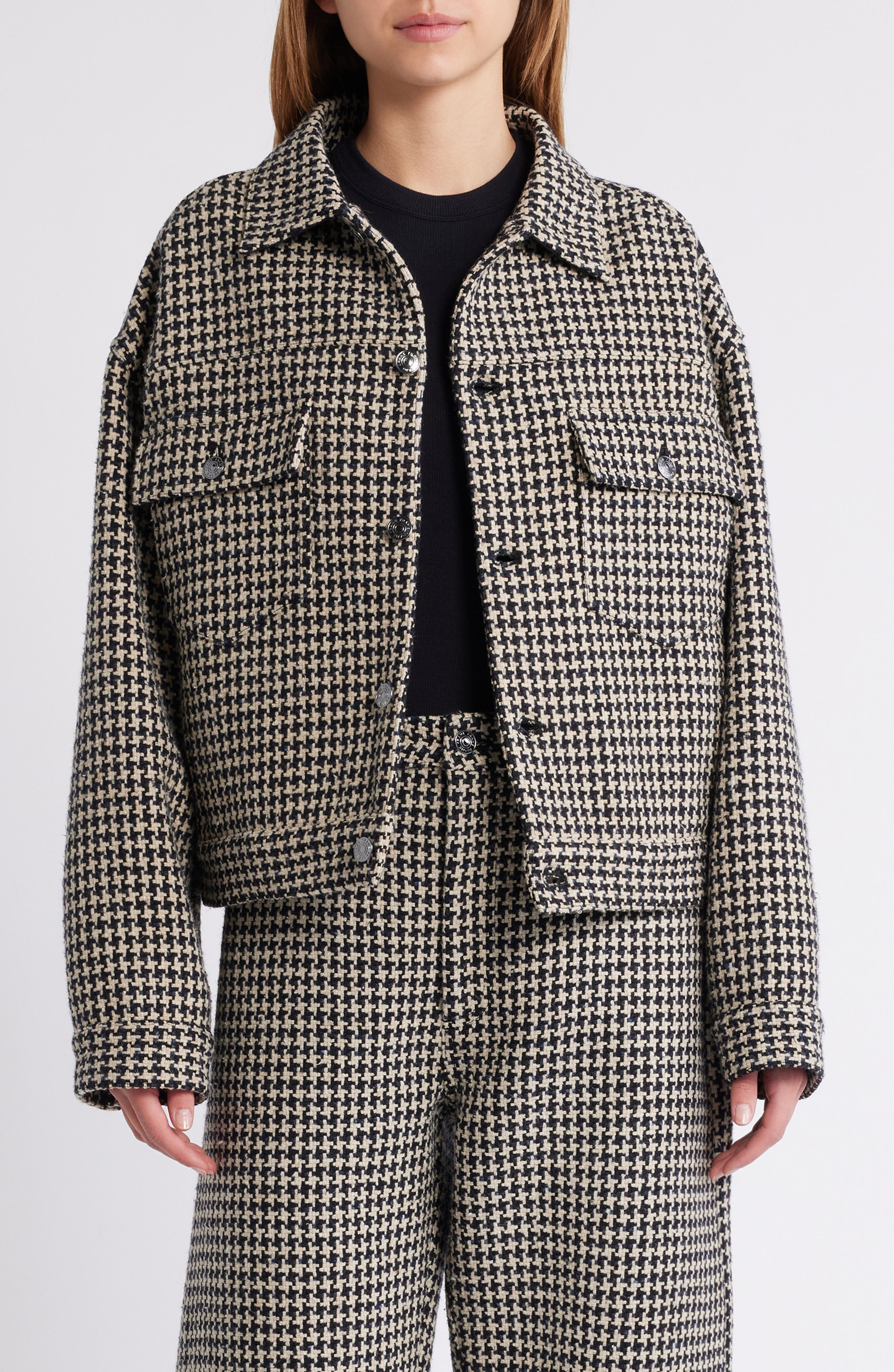 FRAME The Tweed Boxy Jacket