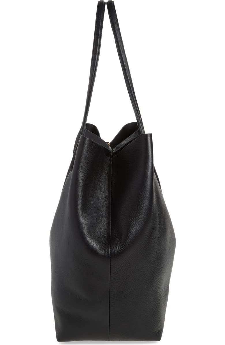 Madewell Oversize Shopper Tote in Soft Grain Leather, Alternate, color,