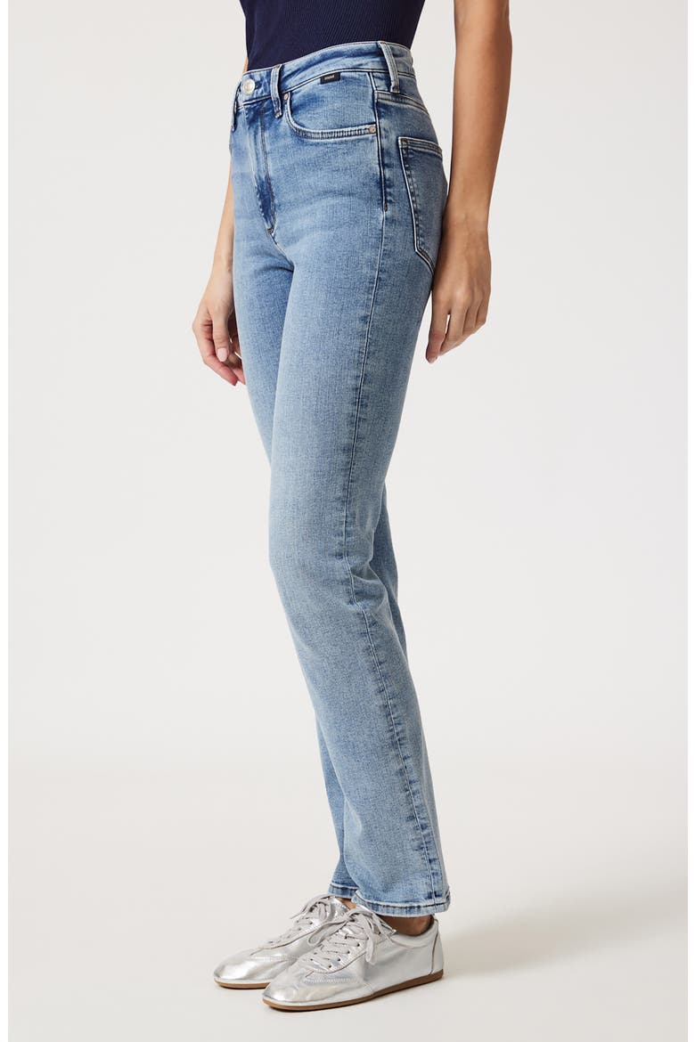 Kendra Straight Leg Jeans, Alternate, color, LT BRUSHED TRIBECA