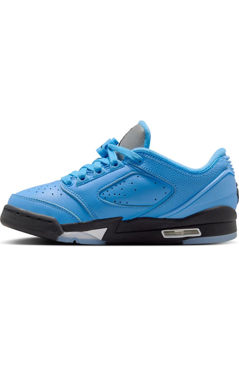 Jordan Kids' Sixty Plus Low Basketball Sneaker, Alternate, color, 400 Unvblu/White