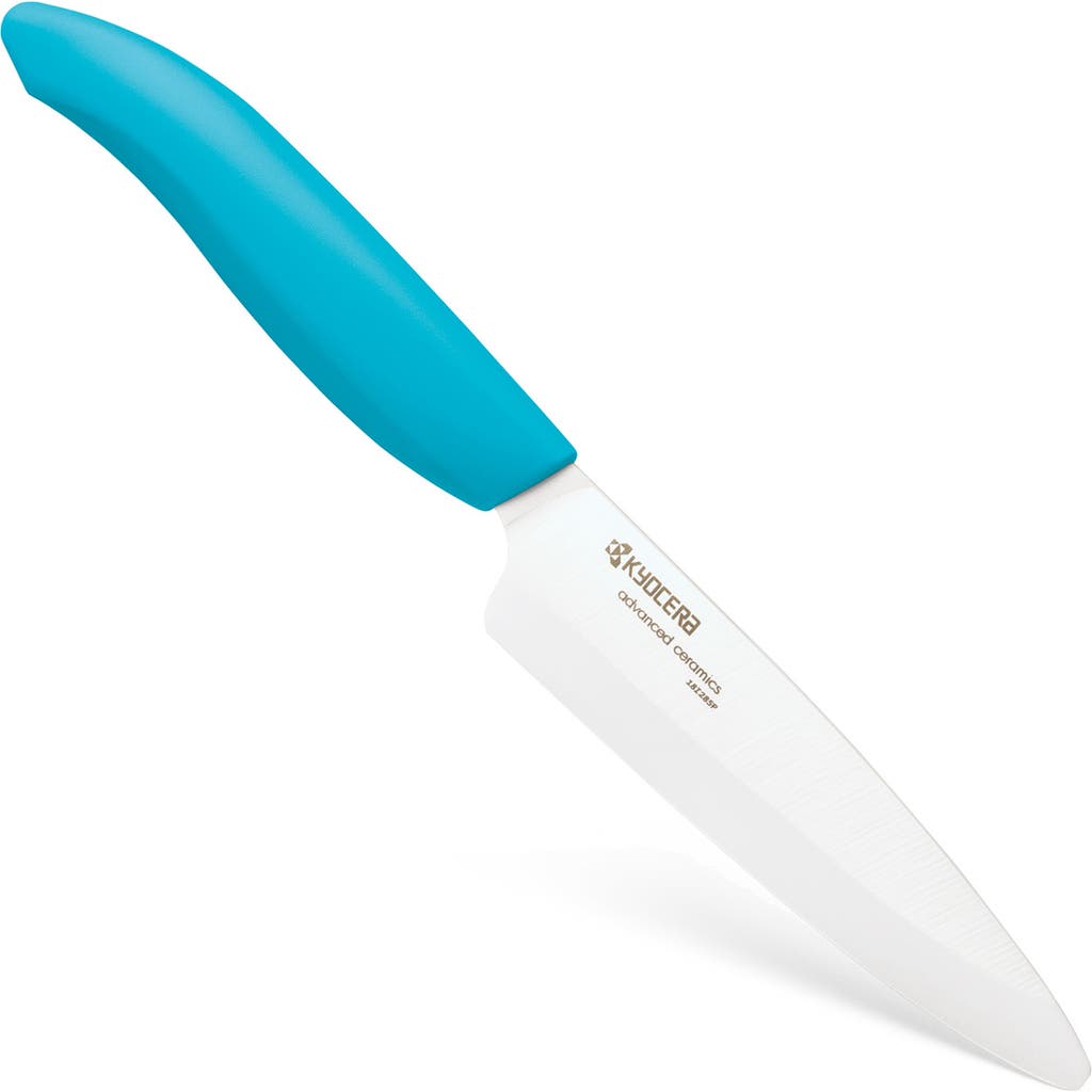 Kyocera Revolution Ceramic 4.5-inch Utility Knife In Blue