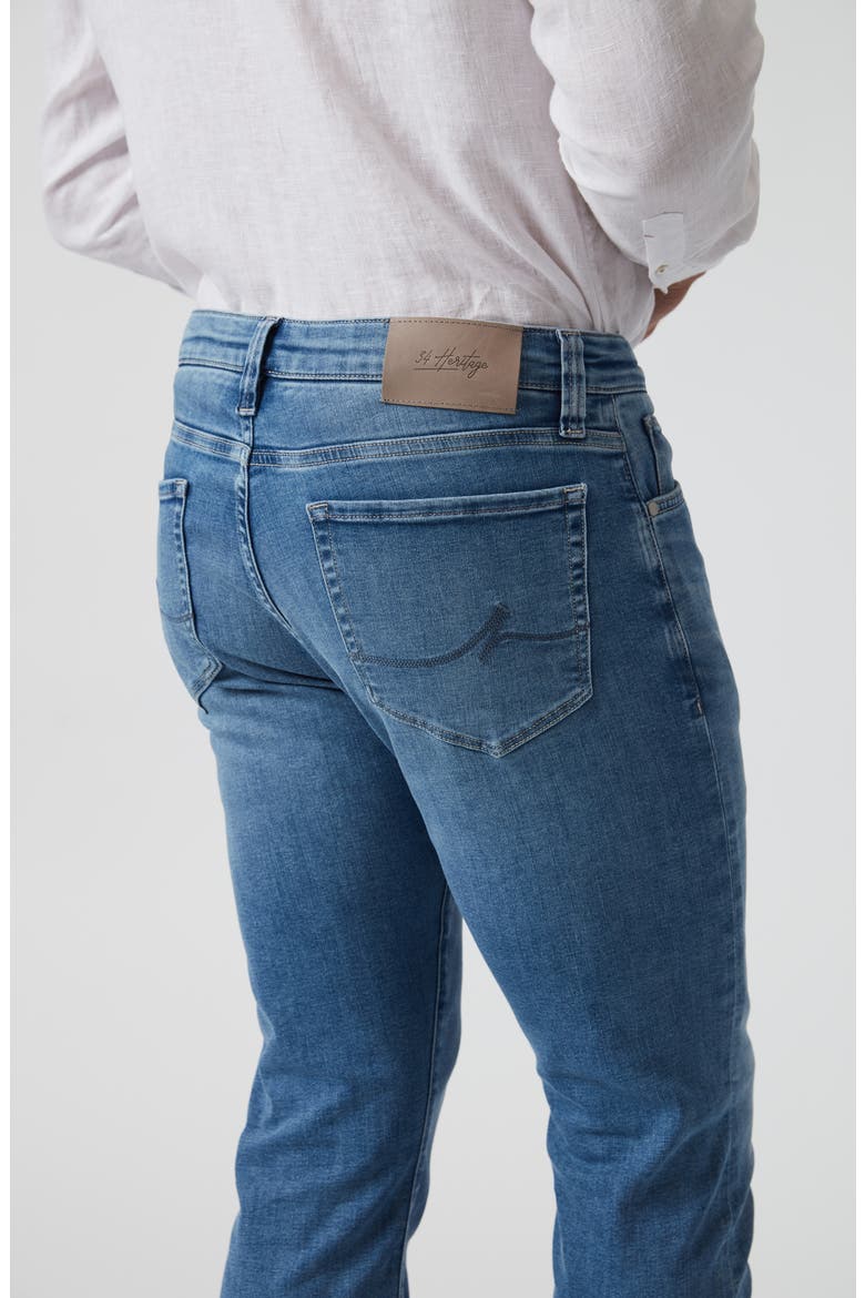 Charisma Relaxed Straight Leg Jeans, Alternate, color, MID BRUSHED ORGANIC