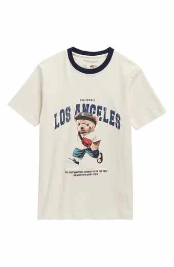 DENIM AND FLOWER Kids' Los Angeles Cotton Graphic T-Shirt