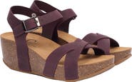 Celtic & Co. Crossover Wedge Sandal