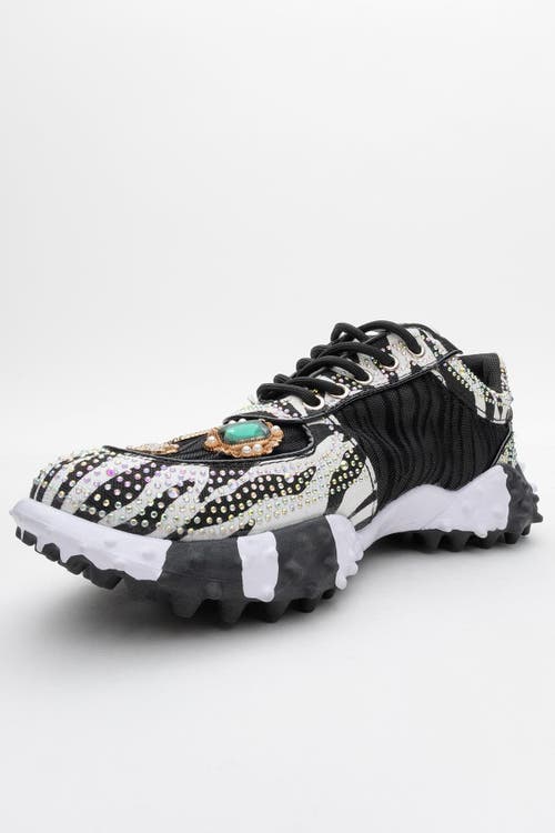 Prologue Shoes Vero Jewel Sneakers In Multi
