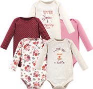 Hudson Baby Essential Long-Sleeve Cotton Bodysuit Set