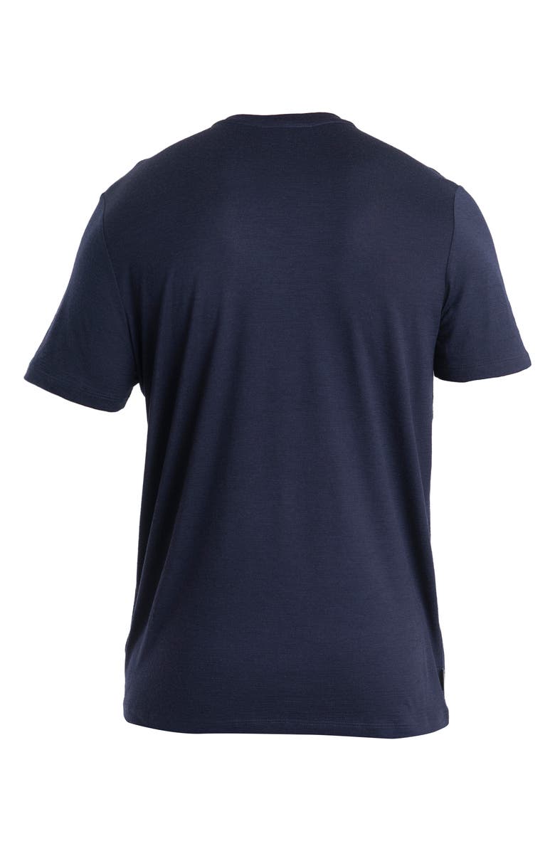 Icebreaker Merino 150 Tech Lite III Short Sleeve T-Shirt, Alternate, color, Midnight Navy