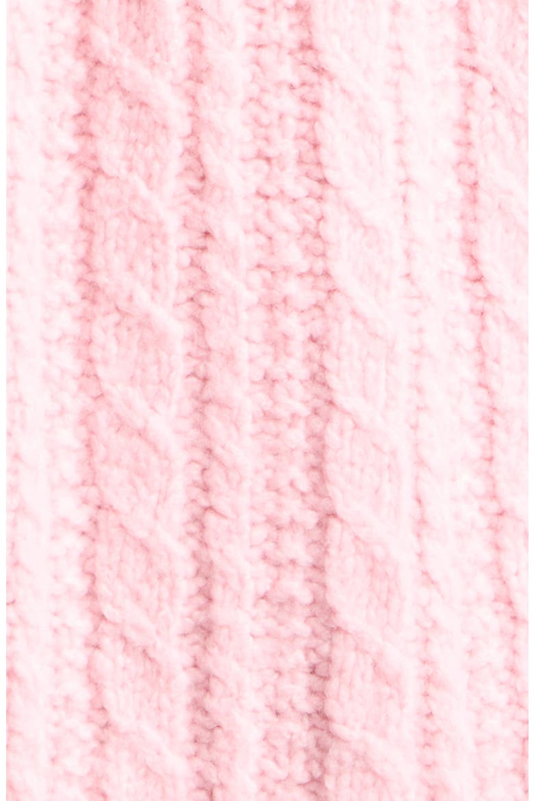 Super Cloud Cable Knit Turtleneck Cashmere & Silk Sweater, Alternate, color, SPRINKLE