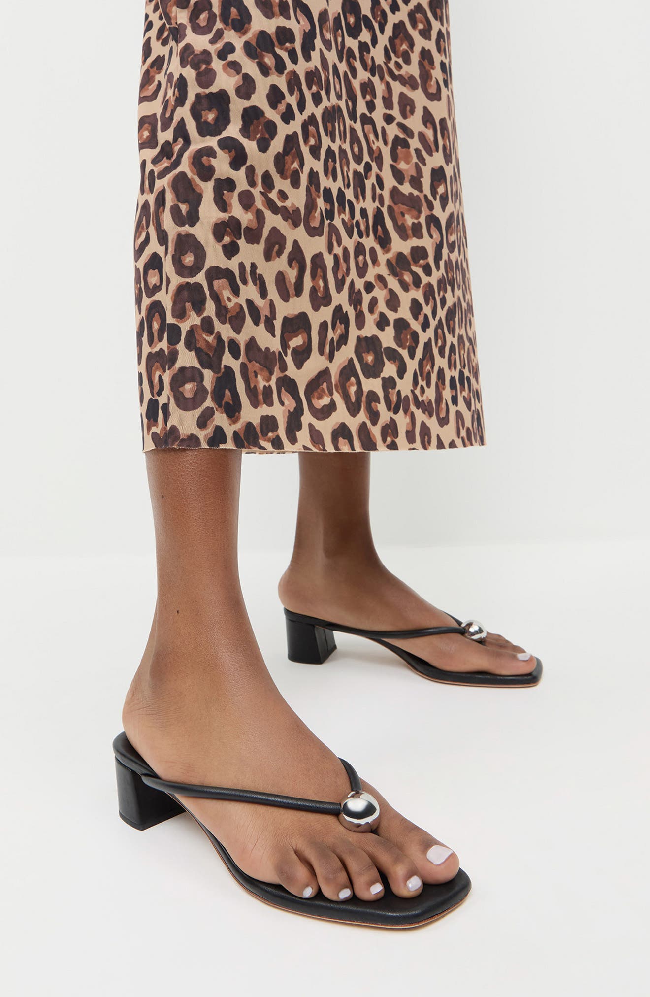 Loeffler Randall Odessa Block Heel Sandal, Alternate, color, Black