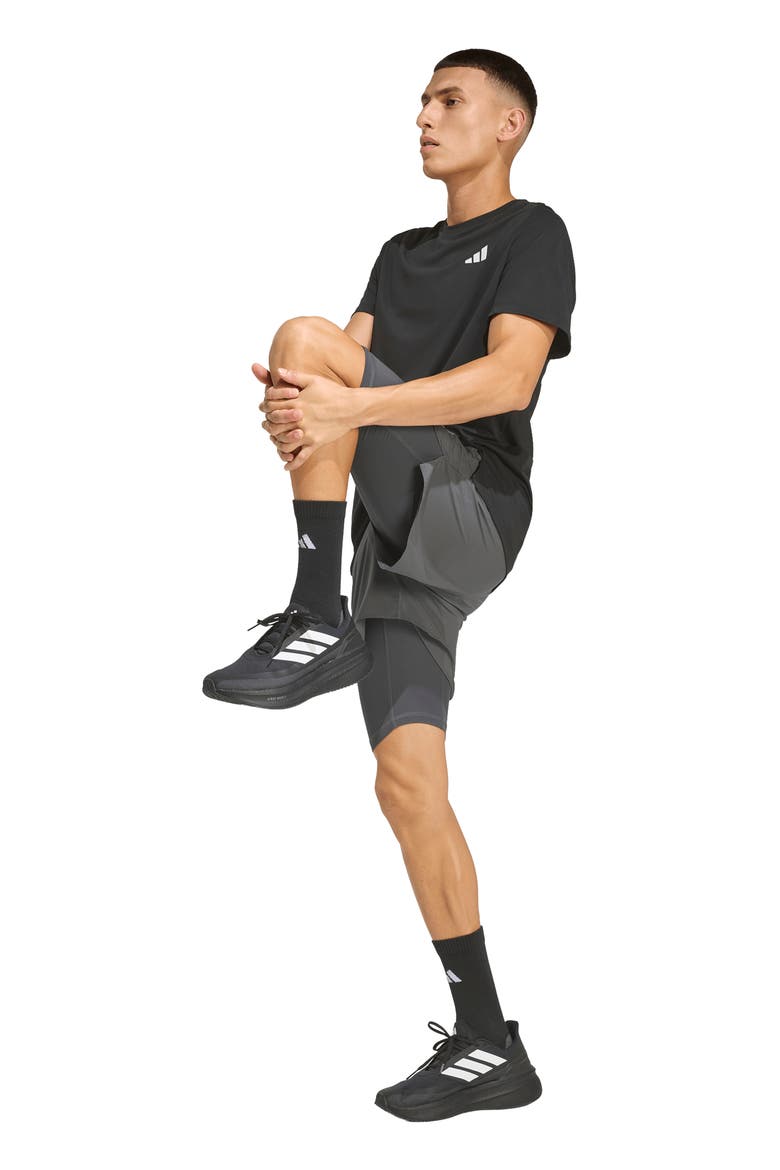 ADI365 Running Climacool Iconic T-Shirt, Alternate, color, BLACK