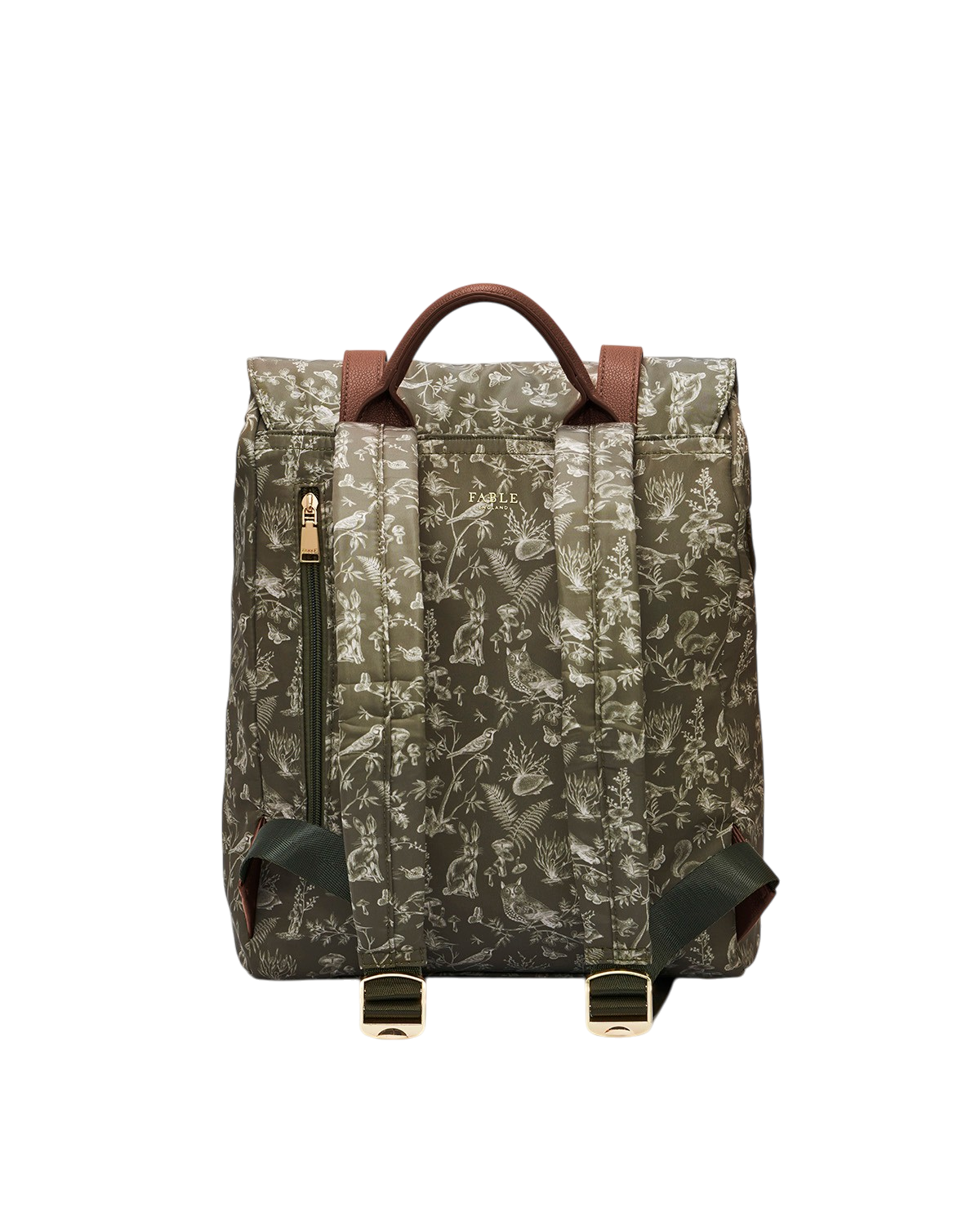 Flora Orla Scene Print Backpack, Alternate, color, Khaki