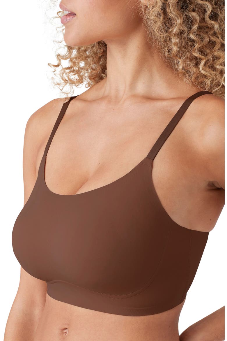 True Body Lift Wireless Bra, Alternate, color, CHESTNUT