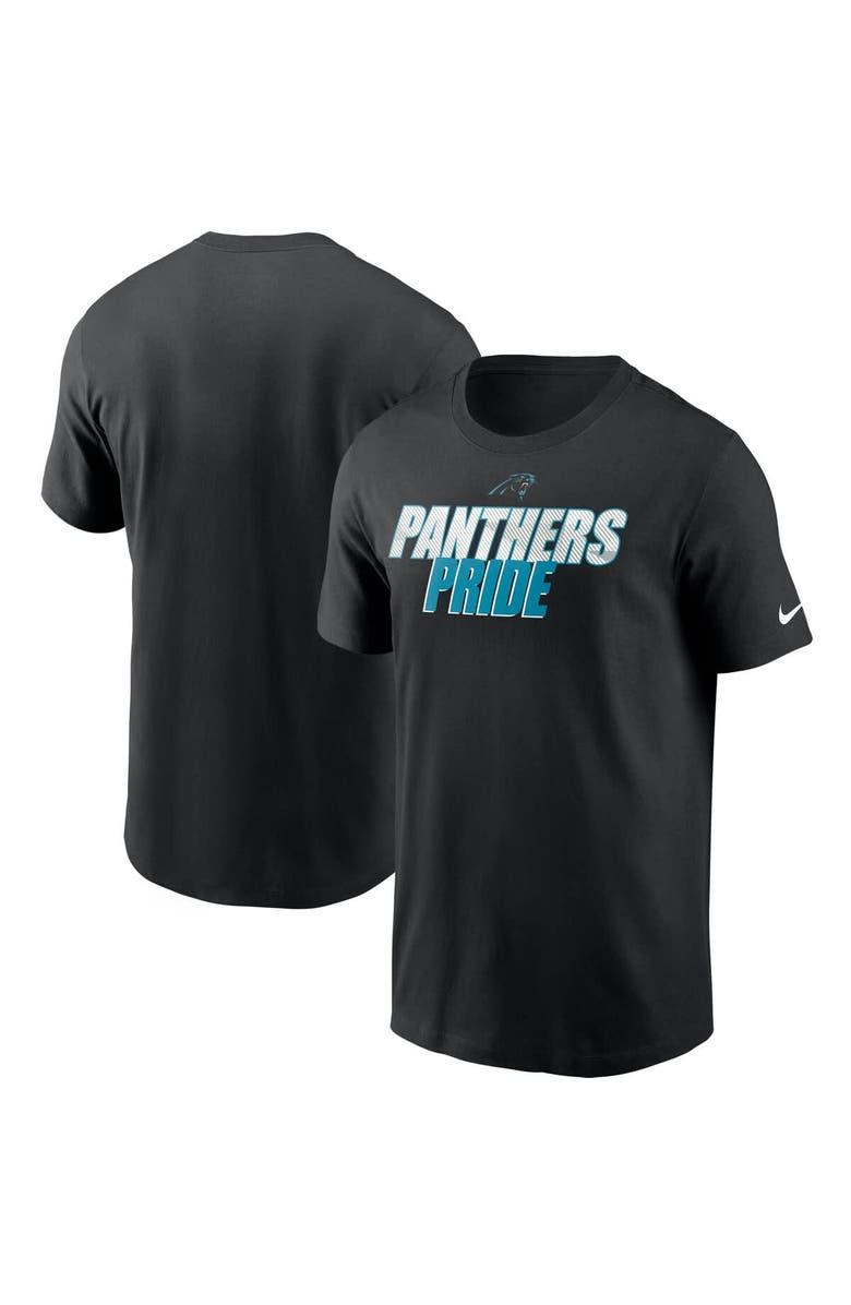 Nike Men's Nike Black Carolina Panthers Hometown Local T-Shirt, Main, color, Black