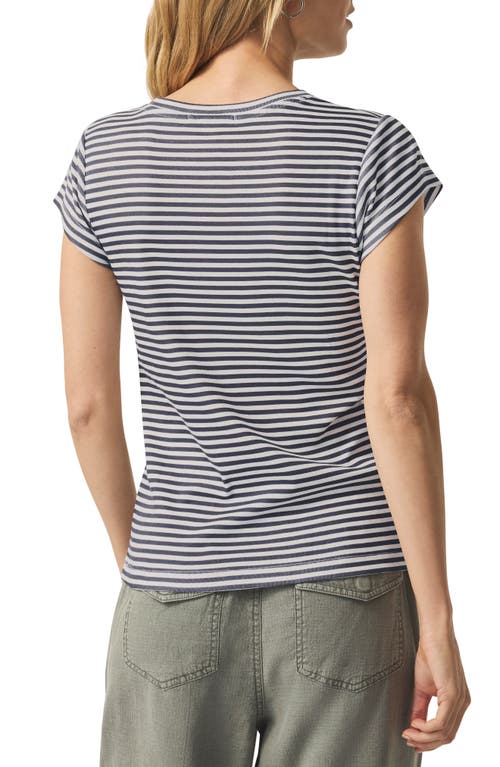 Splendid Faye Stripe T-shirt In Multi