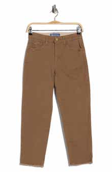 Democracy High Waist Slim Straight Leg Jeans