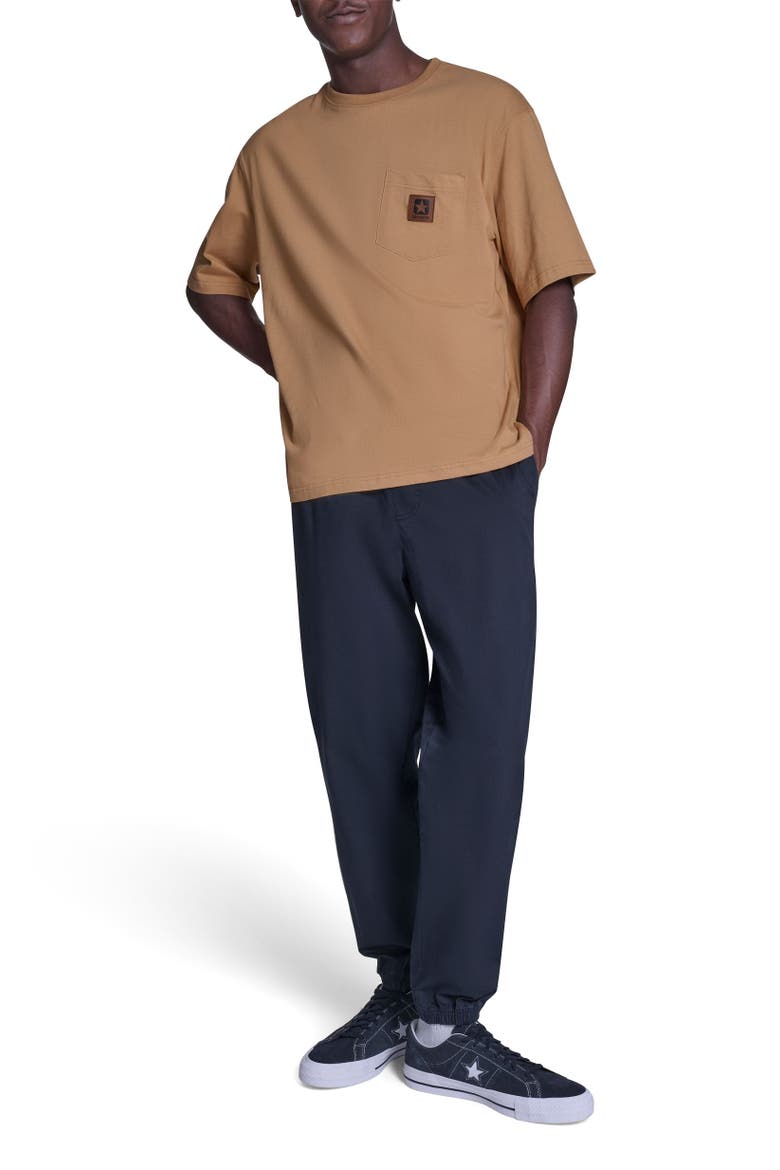 Box Patch Tee, Alternate, color, HONEY STICK