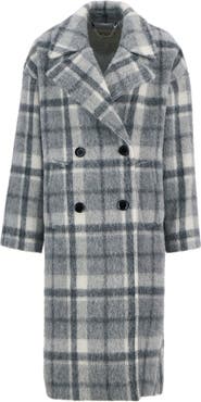 Barbour Fenella Tartan Double Breasted Long Coat