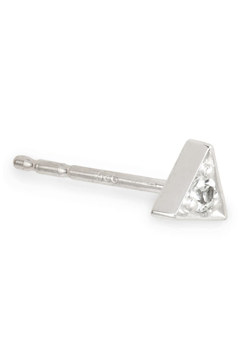 Cleo Stud Earrings, Alternate, color, SILVER