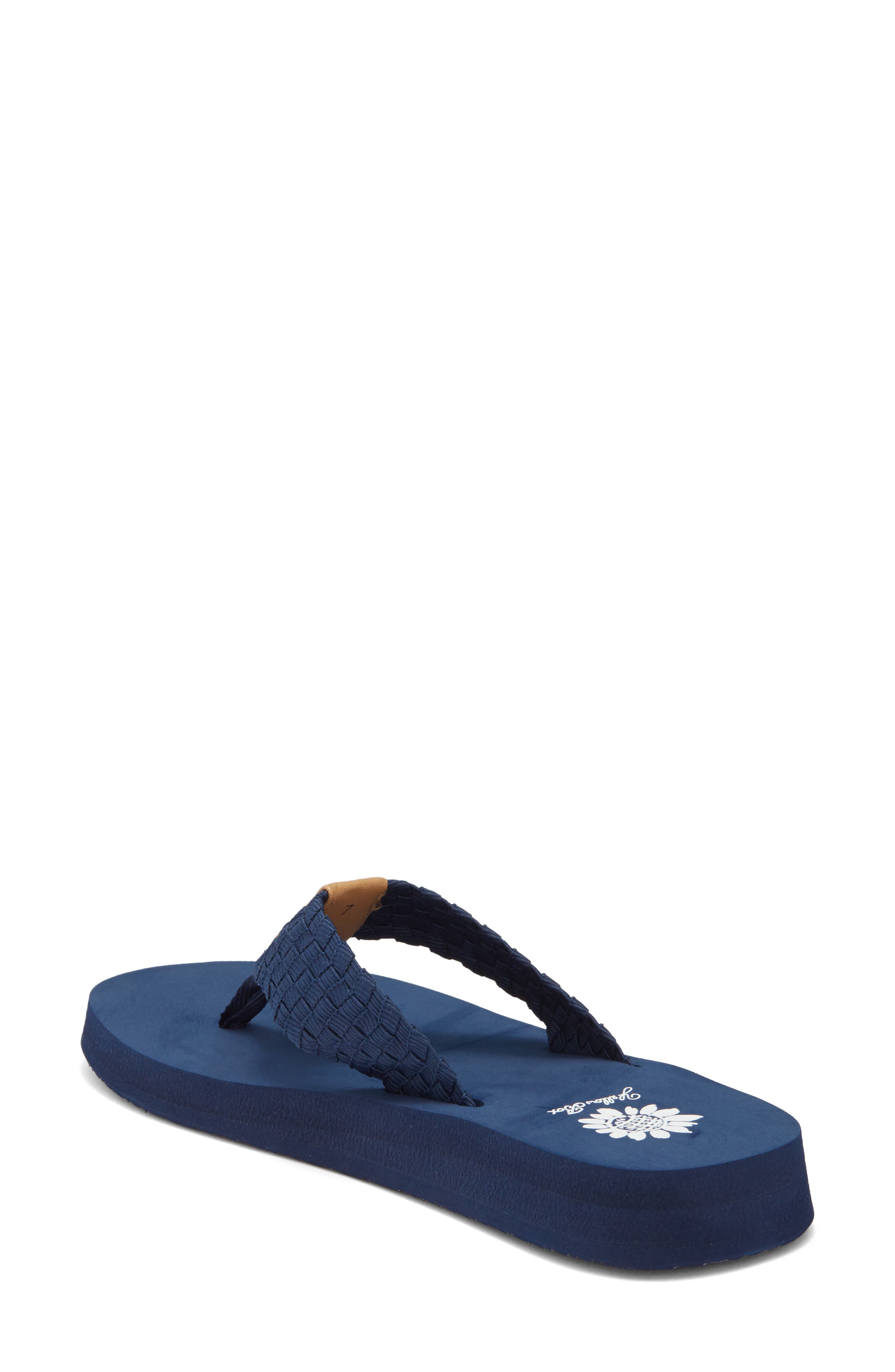 Soleil Flip Flop Sandal, Alternate, color, SOLID NAVY