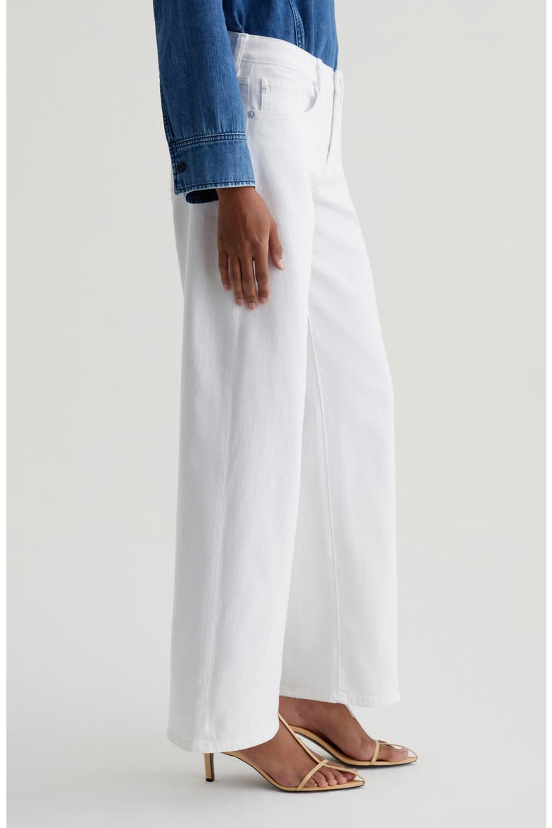 Adria Low Rise Relaxed Wide Leg Jeans, Alternate, color, GALLERY WHITE