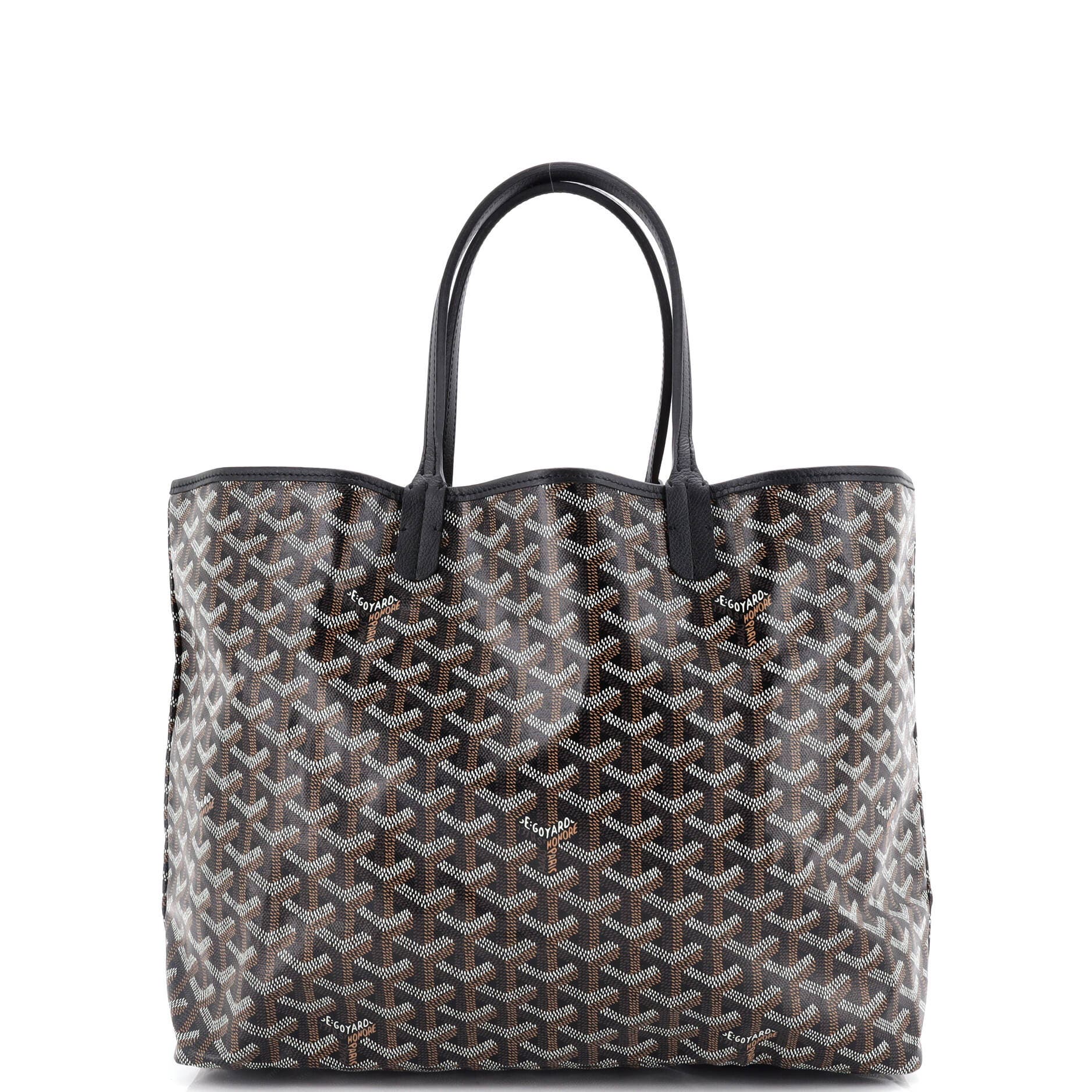Pre-Owned Goyard Saint Louis Tote Coated Canvas PM, Alternate, color, 