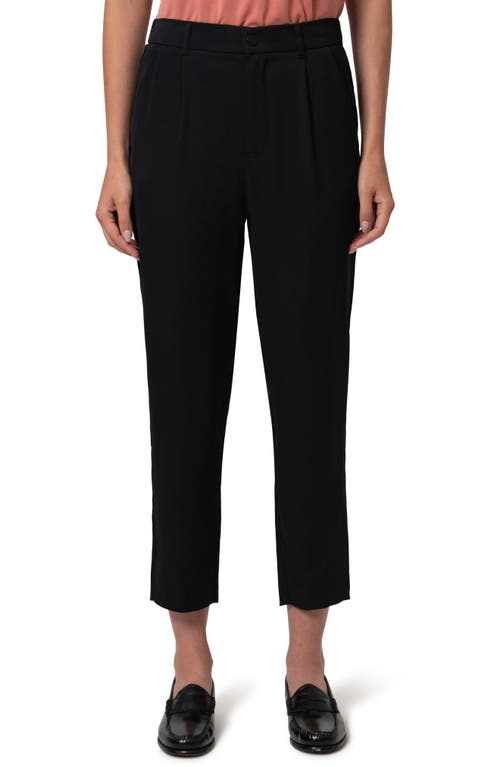 Mavi Jeans Crop Straight Leg Pants In Black