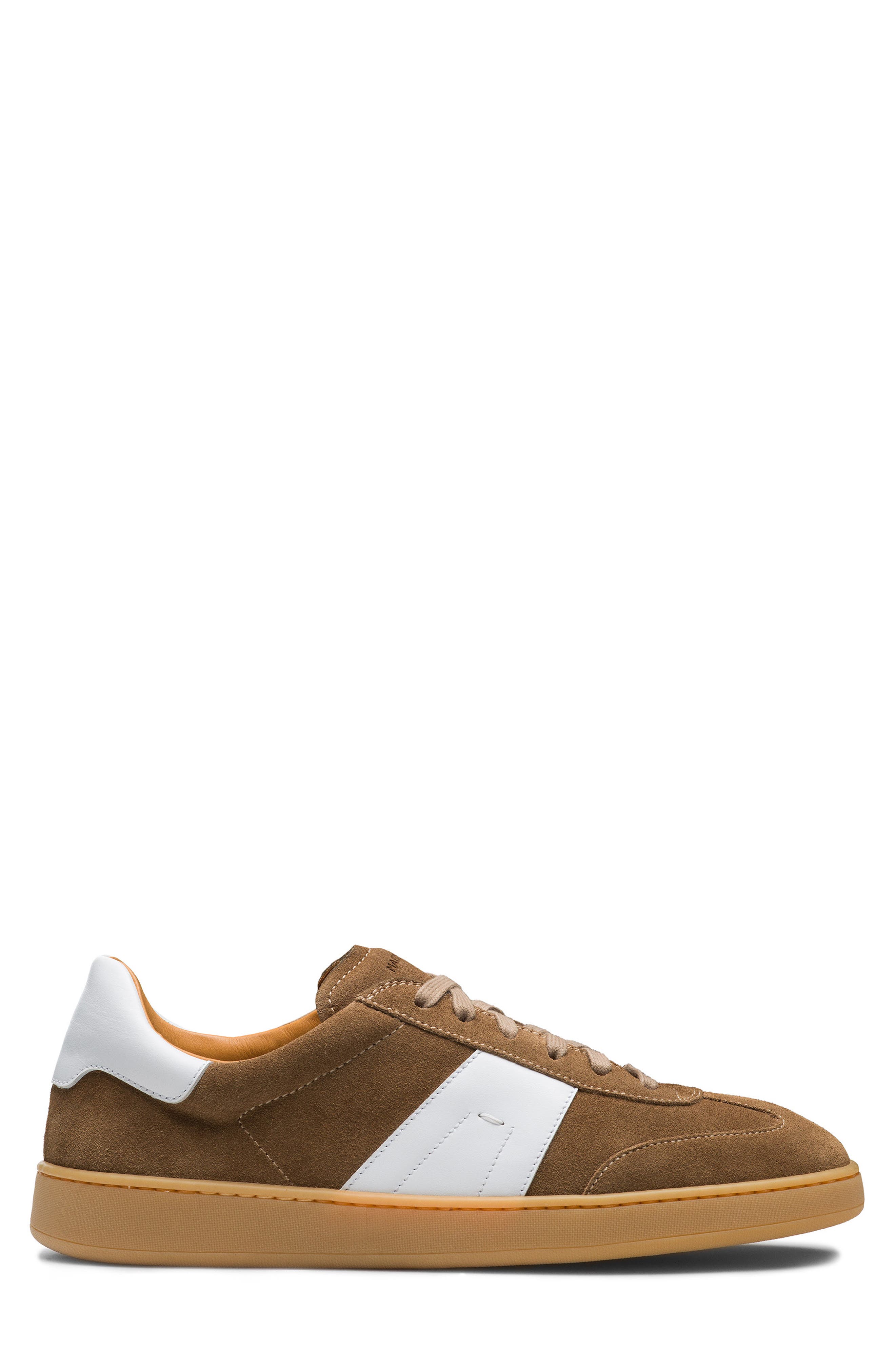 Magnanni Primera Sneaker, Alternate, color, Taupe And White