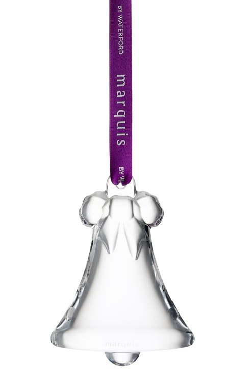 Marquis Hanging Bell Crystal Ornament