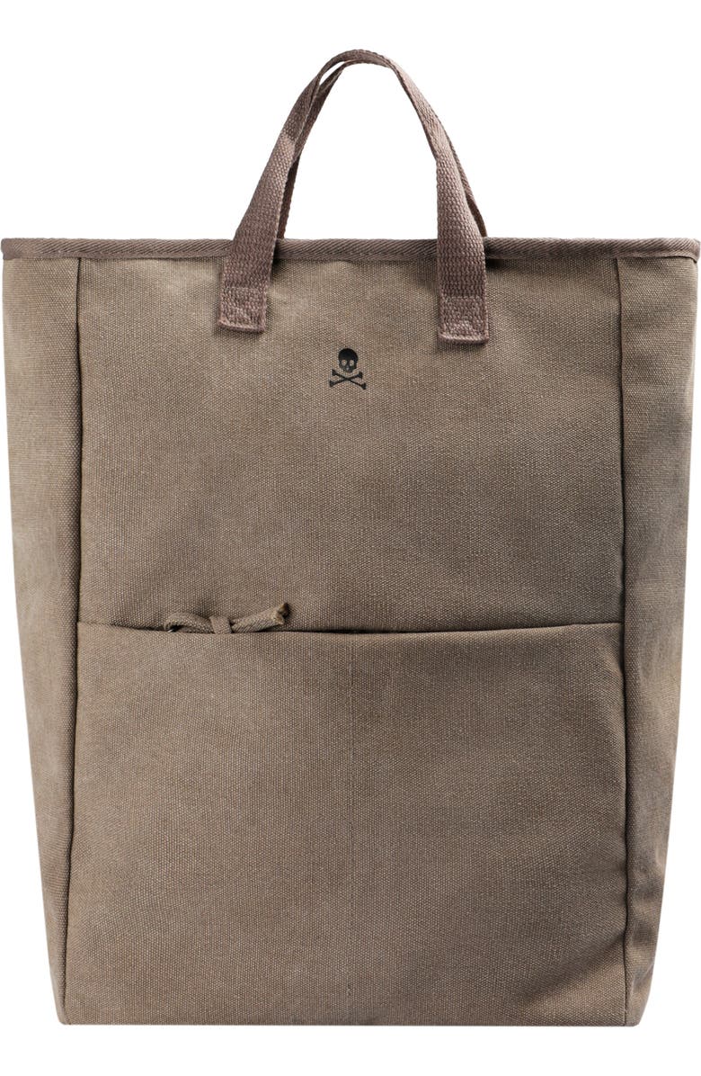 Scalpers Canvas Backpack With Handles, Main, color, Taupe