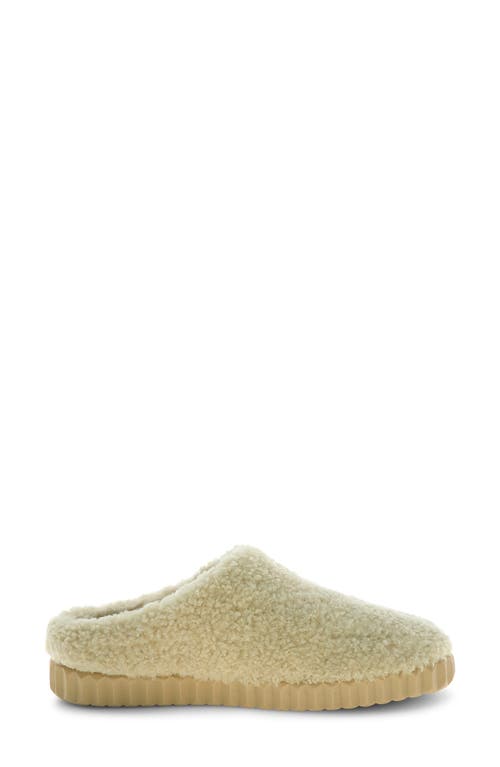 Voile Blanche Gina Faux Shearling Clog In Brown