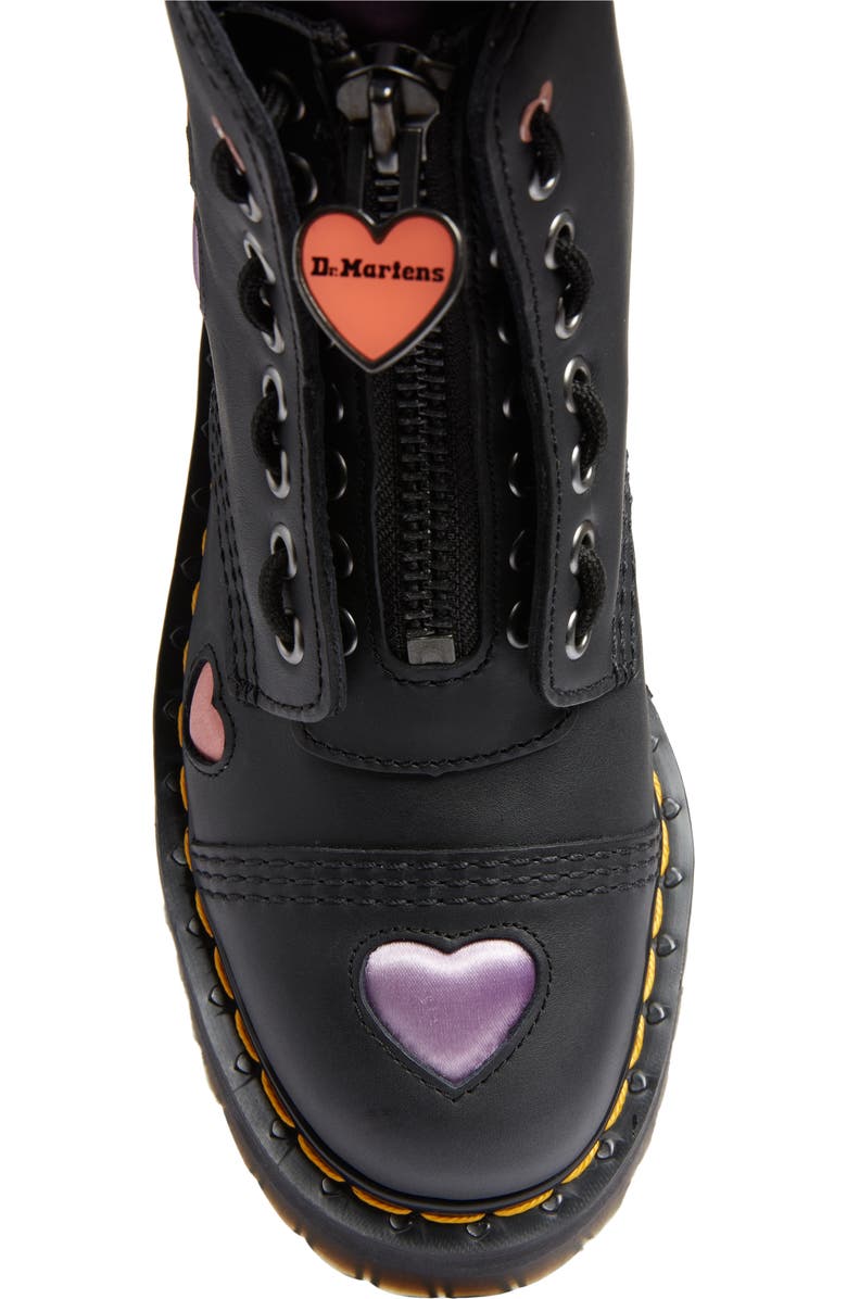 Dr. Martens Sinclair Hearts Platform Boot, Alternate, color,