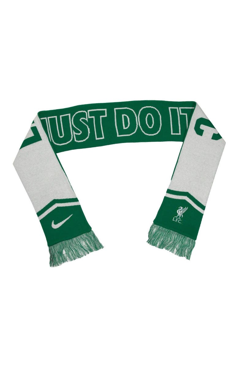 Nike Liverpool Local Verbiage Scarf, Main, color, Green