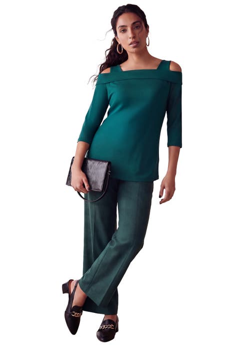 Cold Shoulder Top (Plus)